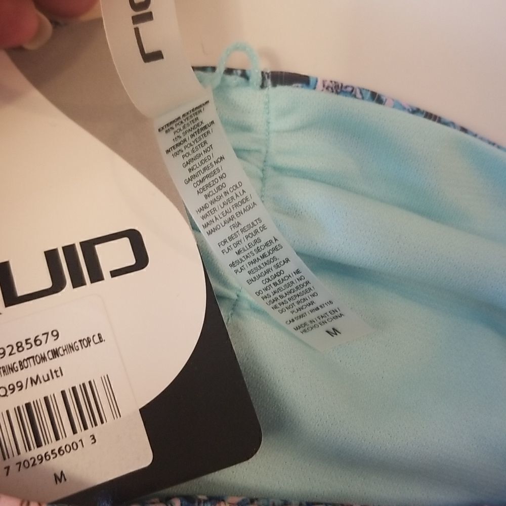 Liquid floral multi colour swim bottom new - Picture 4 of 5